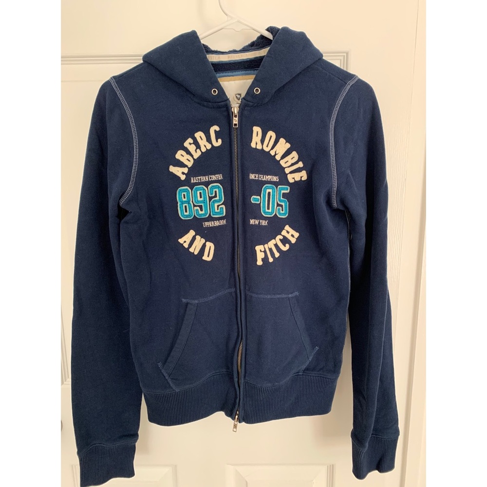 Abercrombie & Fitch Logo Hoodie Jacket